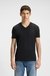 Two-pack of V-neck T-shirts in stretch cotton