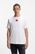 Cotton-jersey T-shirt with logo label