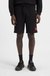 Cotton-terry shorts with logo label