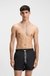 Fully lined swim shorts with contrast logo