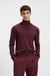 Regular-fit rollneck sweater in virgin wool