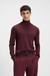 Regular-fit rollneck sweater in virgin wool