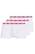 Three-pack of logo trunks in stretch cotton