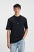 Cotton-jersey T-shirt with logo patch