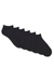 Six-pack of cotton-blend ankle socks with logos