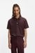 Interlock-cotton polo shirt with stacked logo
