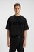 Oversized-fit T-shirt in cotton with reflective logo