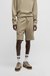 Relaxed-fit shorts in cotton terry with printed logo