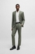 Slim-fit suit in structured performance-stretch fabric