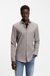 Slim-fit shirt in cotton and linen