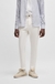 Slim-fit trousers in cotton twill