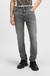 Slim-fit jeans in grey comfort-stretch denim