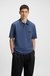 Relaxed-fit polo shirt in cotton with split logo