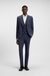 Slim-fit three-piece suit with sharkskin weave