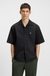 Oversized-fit shirt in paper-touch cotton