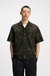 Oversized-fit shirt in printed cotton poplin