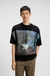 HUGO x apoh T-shirt oversize in cotone con stampa ballerina