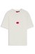 Cotton-jersey T-shirt with wax-stamp logo