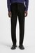 Slim-fit trousers in wool-blend twill