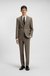 Two-piece slim-fit suit in wool-blend poplin