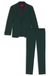 Two-piece slim-fit suit in wool-blend poplin