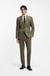 Two-piece slim-fit suit in wool-blend poplin