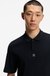 Relaxed-fit polo shirt with jacquard pattern