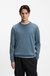 Cotton sweater with logo detail in slim fit
