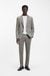 Extra-slim-fit suit in wool-blend poplin