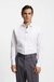Modern-fit shirt in stretch cotton with concealed placket
