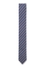 Silk tie with diagonal stripe