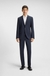 Two-piece slim-fit suit in micro-patterned wool