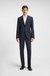 Two-piece slim-fit suit in micro-patterned wool