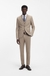 Three-piece extra-slim-fit suit in stretch dobby