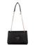 Guess Women's Black PU Solid Shoulder Bag