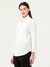 Albion Women Smart Premium White Blouson Top