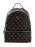 Guess Brown Pu Logo Women Back pack