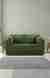 neudot Max Fabric Pull-Out Sofa Cum Bed for Living Room | 2 Seater Sofa Bed for Drawing Room & Bedroom | Diwan | Emerald Green Color