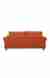 neudot Melody Sofa for Living Room |3 Persons Sofa|Premium Fabric with Padded Cushioned Armrest | Solid Wood Frame|3 Seater in Rusty Cider Orange Color