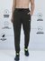 Men's Quick Dry Fitness Jogger Pants With Zipper Pockets Olive Green