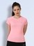 Women's Quick Dry Round Neck Gym T-Shirt Pink