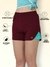 Women's Stretchable Lightweight Gym Shorts Maroon