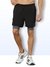 Men's Performance Workout Shorts with Inner Tights Black