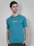 Men's Super Stretchable Raglan Sleeves Gym T-shirt Green