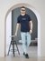 Men's Premium Combed Cotton Printed T-Shirt Navy