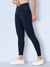 Women's High Waisted Squat Proof Sports Leggings Navy