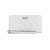 White Textured Laurel Cheque Organizer Wallet