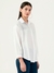 Albion Women Smart Premium White Casual Shirt