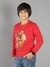 Ninos Dreams Christmas Santa Printed  Full sleeves Unisex Sweatshirt -Red