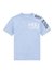 Guess Blue Cotton Print Boys Tshirt